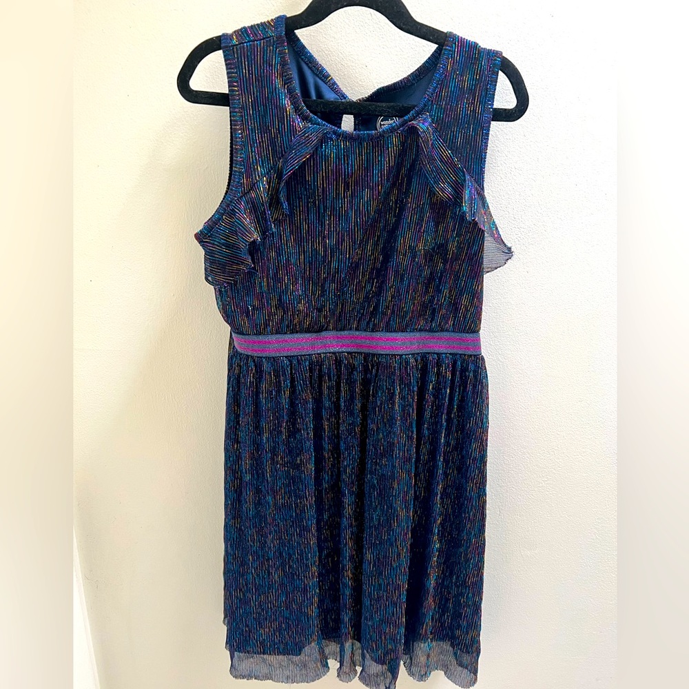 Striped Shimmer Dress